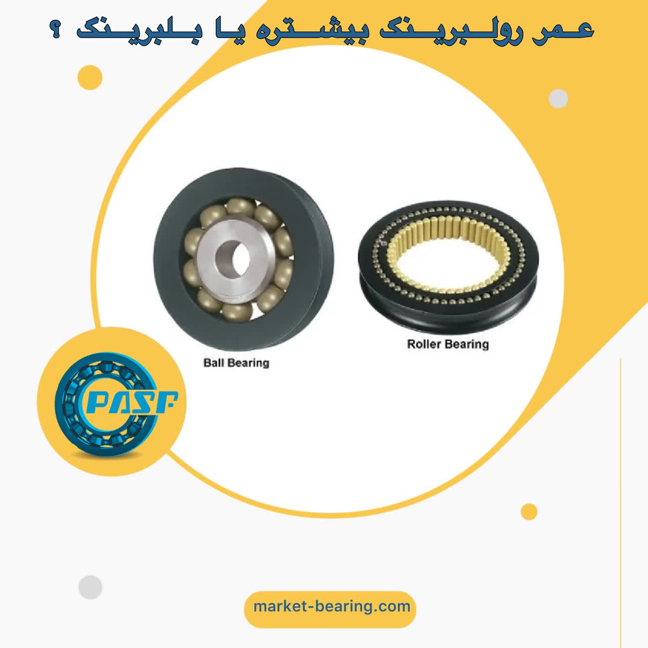 عمر رولبرینگ بیشتر است یا بلبرینگ | قیمت بلبرینگ صنعتی | خرید آنلاین بلبرینگ
